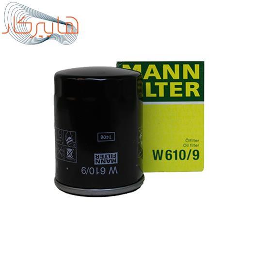 فیلتر روغن MANN مناسب خودرو تویوتا با کد فنی 90915YZZJ2  و90915YZZE2 و9091503004 و90915TA002 و9091510002