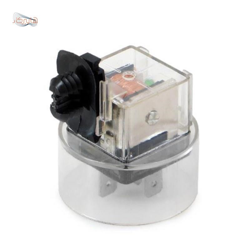 رله فن کلاهدار 5 پایه ضد آب 60 آمپر شیشه ای کستر مناسب پژو 405 / پارس / سمند معمولی با موتور XU7