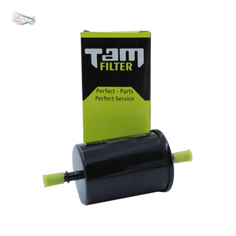 فیلتر بنزین تام TAM فلزی مناسب خودرو پژو 207 / 206 / 405 / رانا / پارس / سمند / دنا / زانتیا / پراید یورو4 / ال90 / ساندرو