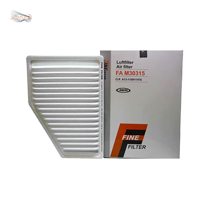 فیلتر هوا FINE نمدی مناسب خودرو MVM 315 - MVM 315 S  با کد فنی A13-1109111-FA