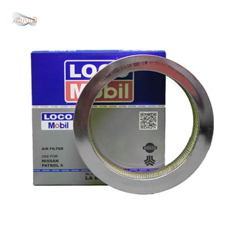 فیلتر هوا LOCO MOBIL کاغذی (دایره ای ) مناسب خودرو نیسان پاترول 2400 سی سی 4 سیلندر (کاربراتوری )