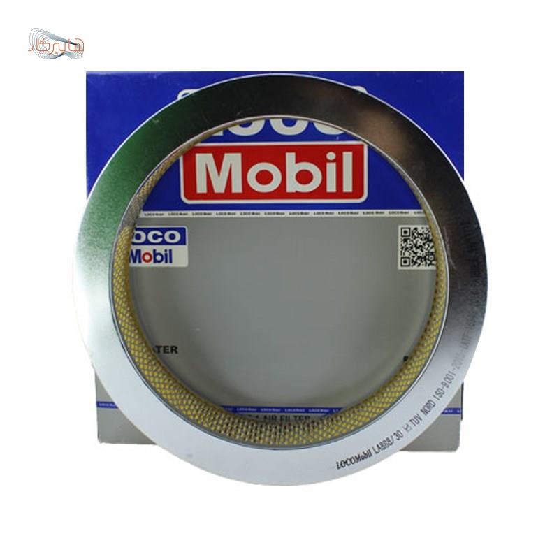 فیلتر هوا LOCO MOBIL کاغذی دایره ای مناسب خودرو نیسان پاترول 6 سیلندر ( کاربراتوری )