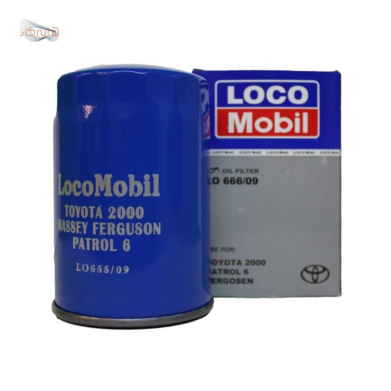 فیلتر روغن LOCO MOBIL مناسب خودرو نیسان پاترول 6 سیلندر (2400 سی سی )-وانت تویوتا 2000 (قدیمی 1978 تا 1985 )