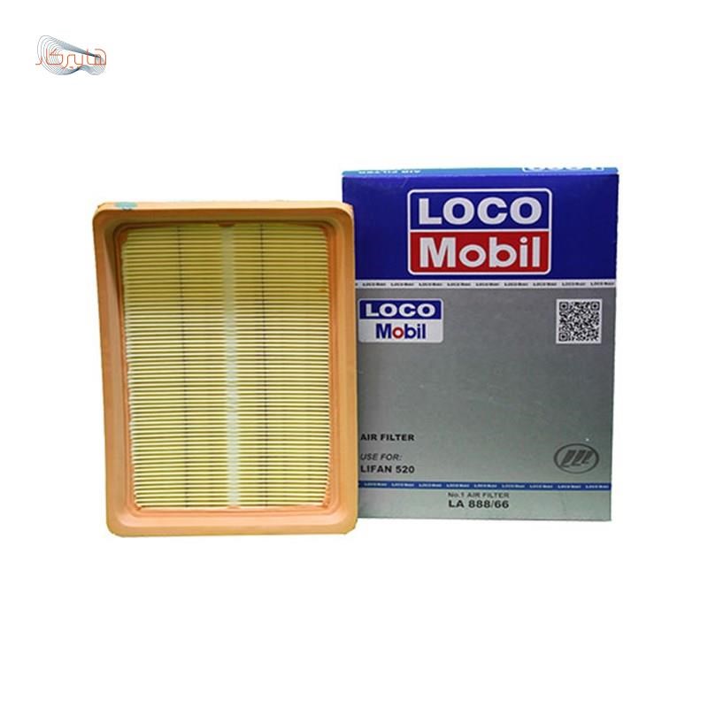 فیلتر هوا LOCO MOBIL کاغذی (دور PU پلی اورتان ) مناسب خودرو لیفان 520