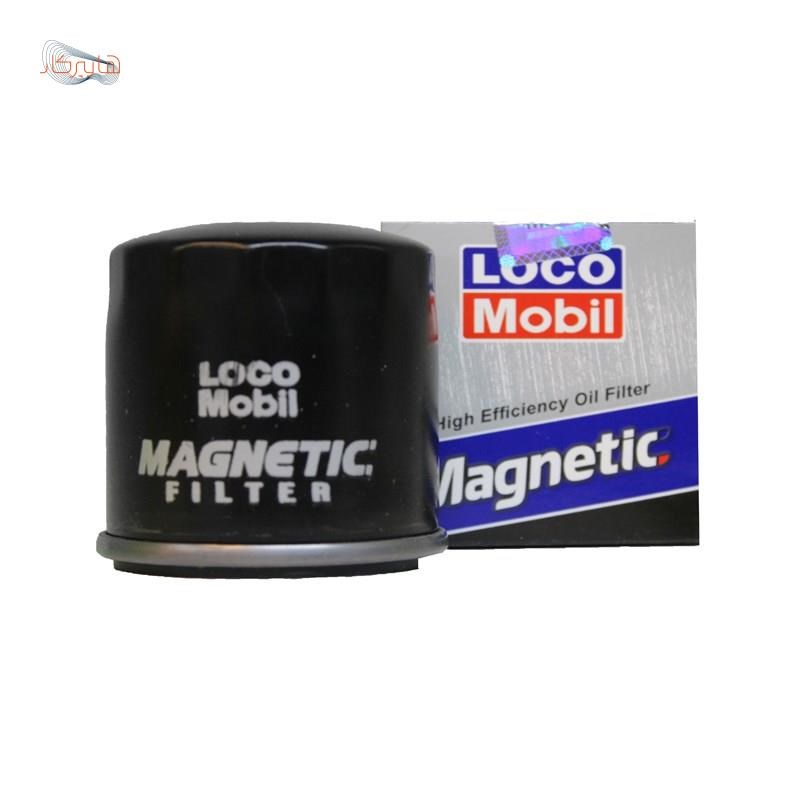 فیلتر روغن LOCO MOBIL مگنتیک مناسب خودرو انواع پراید-تیبا 1 و تیبا 2-ساینا-کوئیک-مزدا 323
