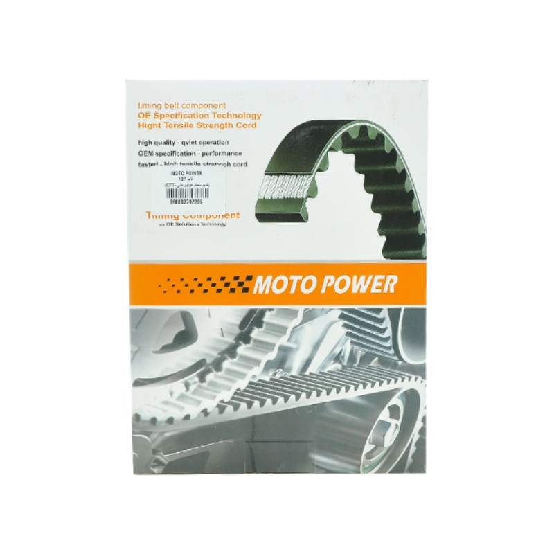 تسمه تایم 127MOTO POWER دندانه مناسب خودرو سمند ملی EF7 / دنا