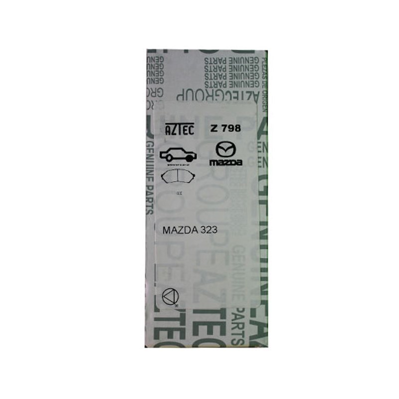 لنت ترمز AZTEC جلو دیسکی مناسب خودرو مزدا 323 از 1381 به بالا