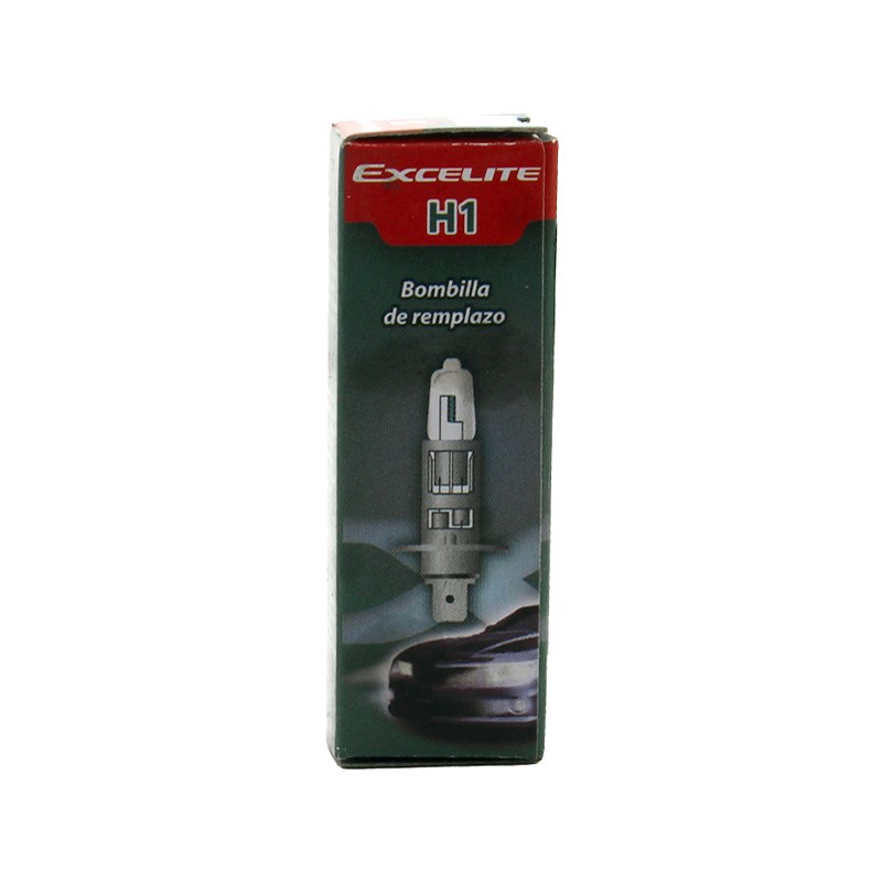 لامپ هالوژن H1 - EXCELITE با 55 وات، 12 ولت چراغ جلو و مه شکن با پایه گرد بدون خار تک پایه بدون سیم