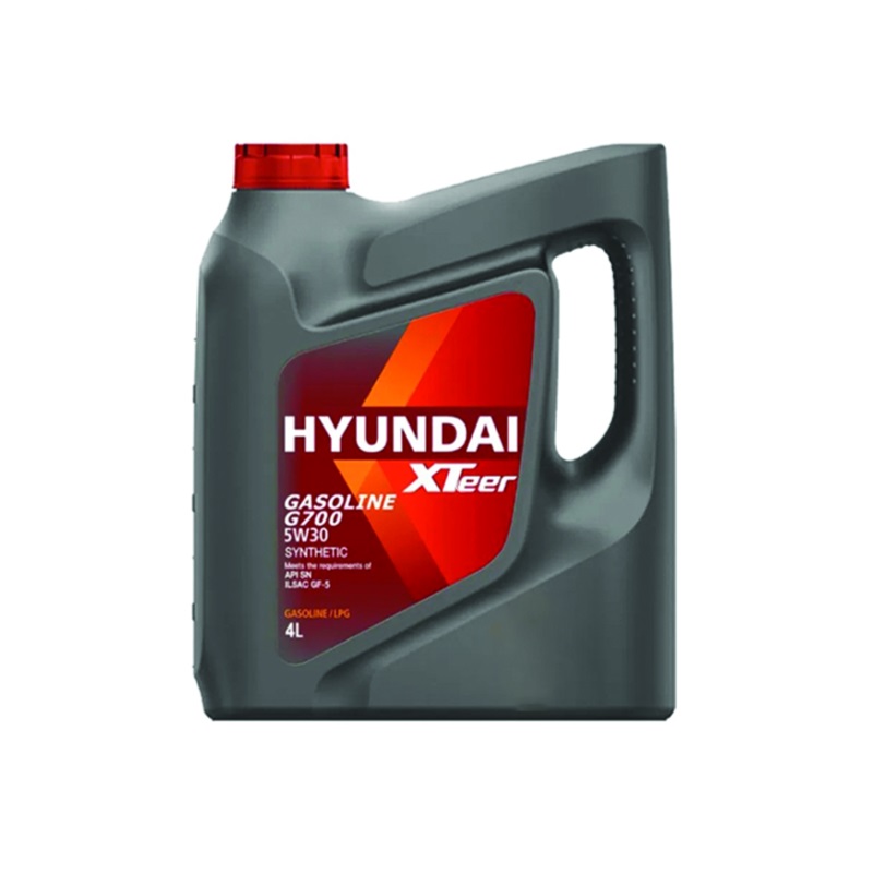 روغن موتور هیوندای GASOLINE G700 SAE 5W30 SN چهار لیتری