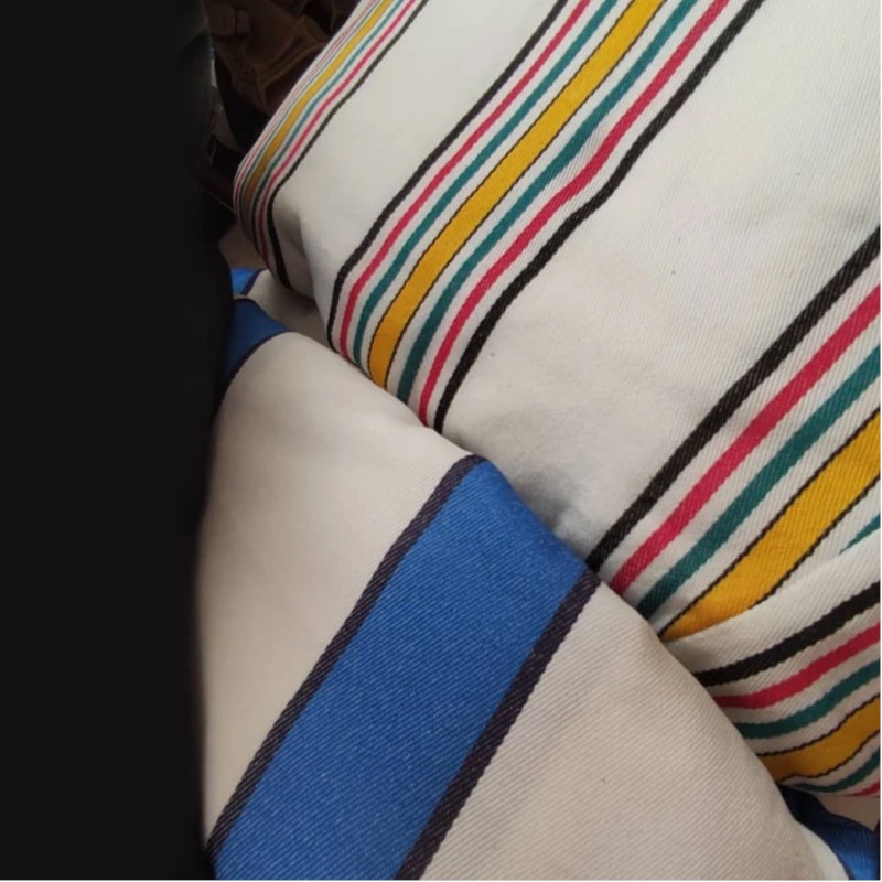 چادر ماشین نخی متوسط ایساتیس سایز L مناسب دنا / 405 / سمند / 206 SD / پارس / تارا / شاهین / L90 / خودرو های 4 درب صندوق دار
