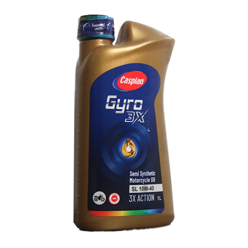 روغن موتور سیکلت 10W40 SL MB جیرو کاسپین 1 لیتری